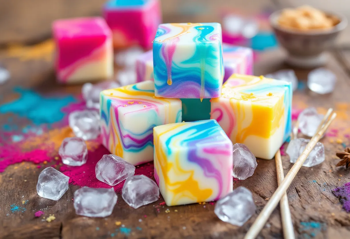 Hue Iced Marble Cubes recipe image