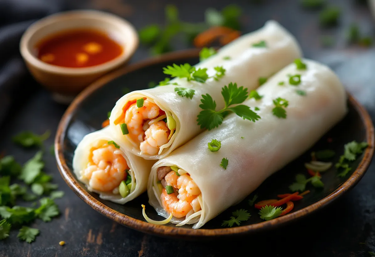 Hue Plain Rice Roll recipe image