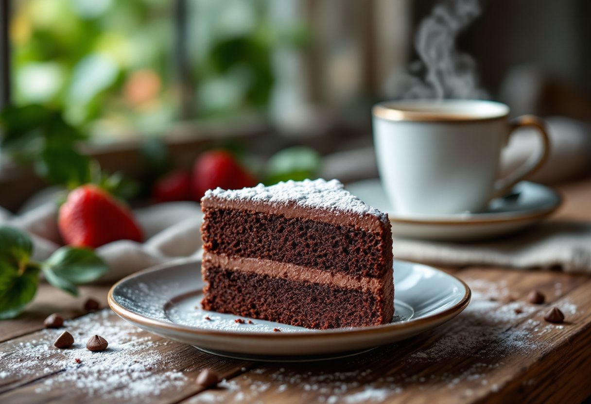 Hungarian Cocoa Cake recipe image