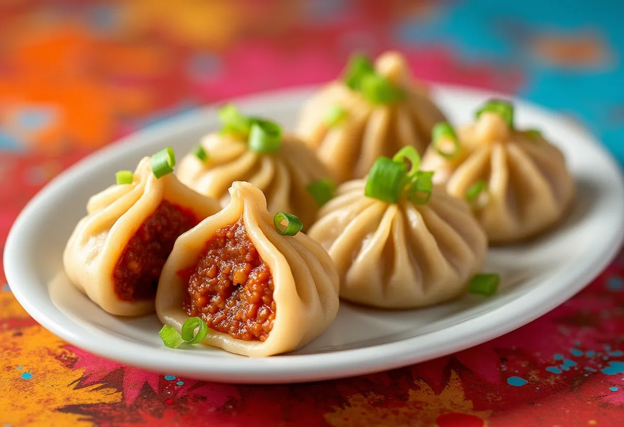 Incheon's Frosted Kimchi Mandu recipe image