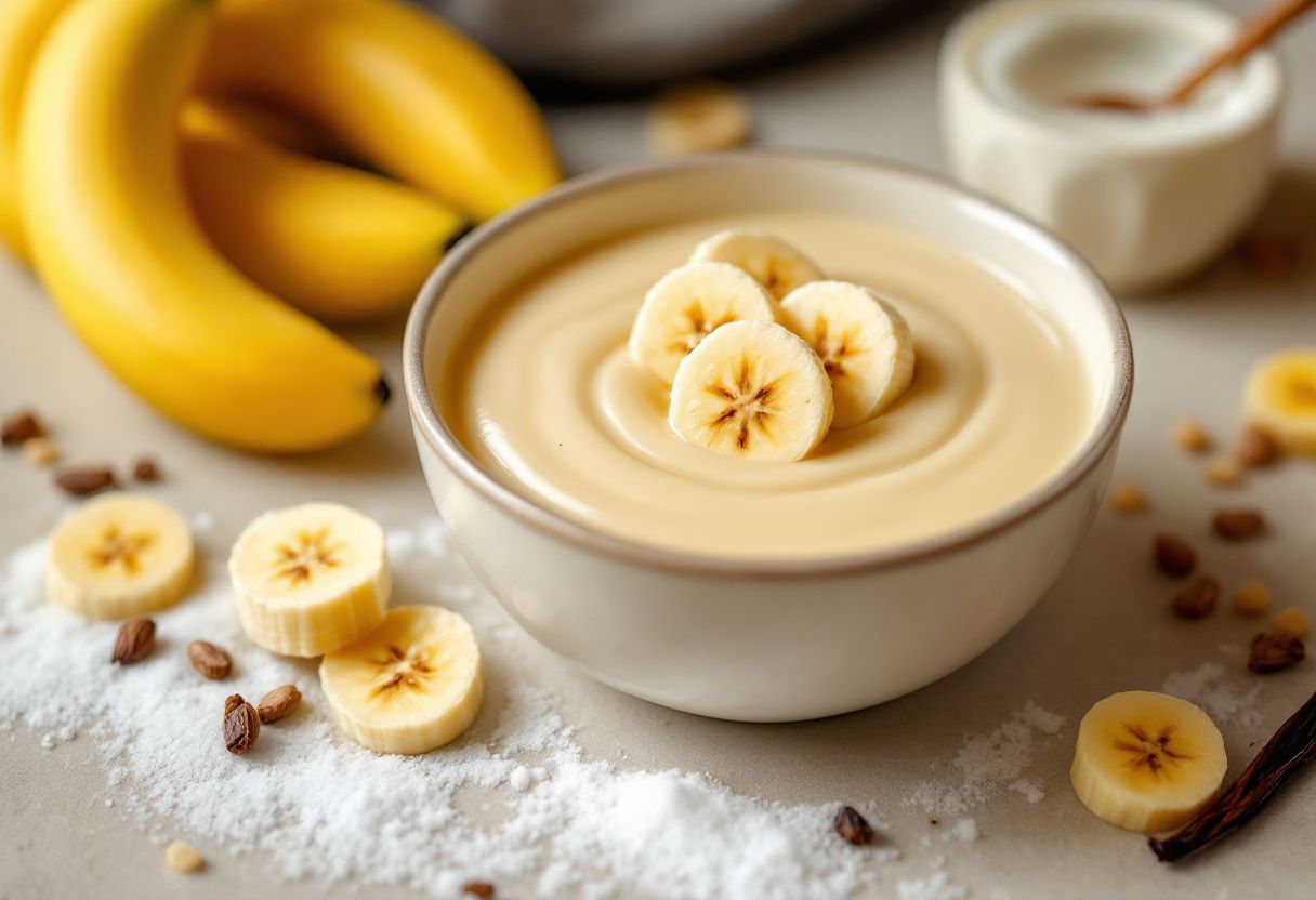 Irooj Banana Custard recipe image