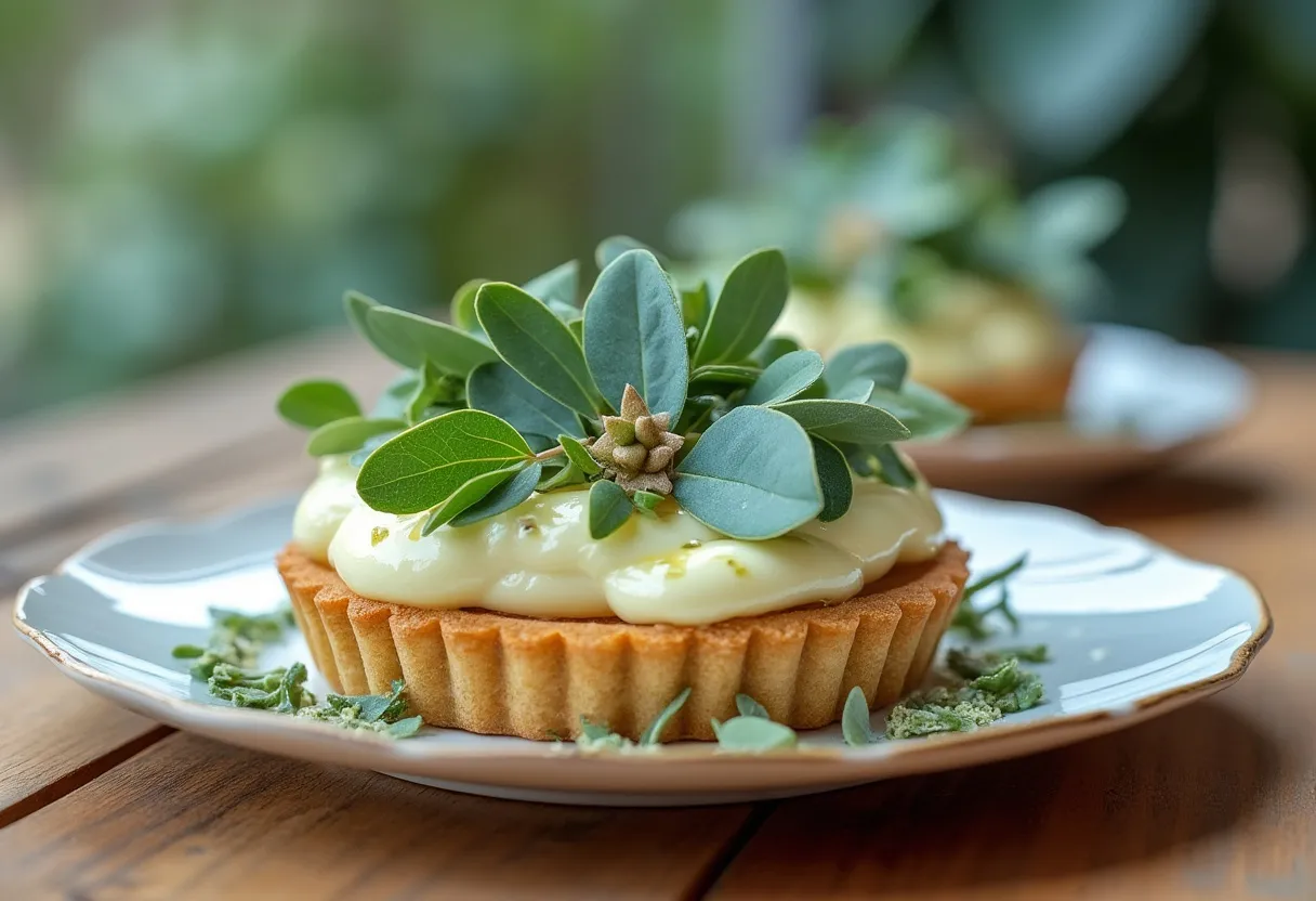 Island Eucalyptus Tart recipe image