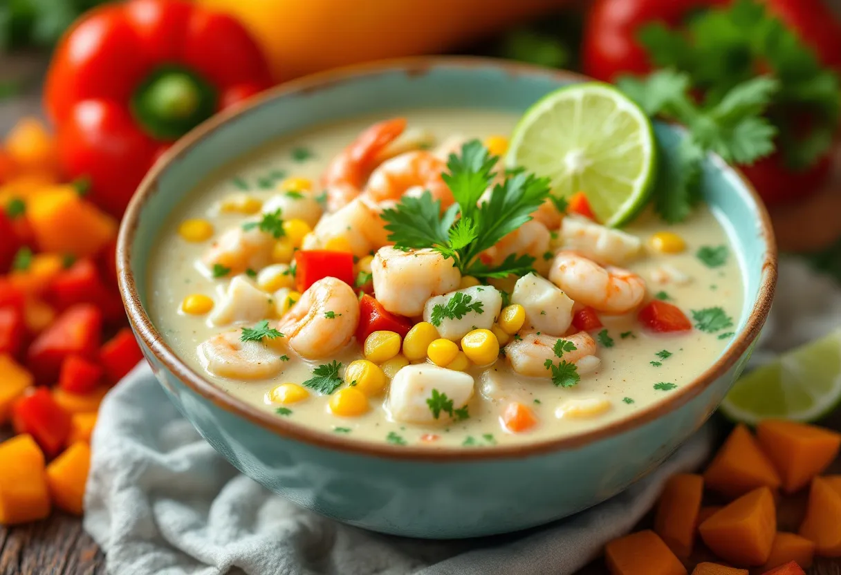 Island Fusion Chowder recipe image