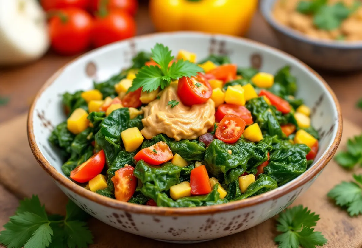 Isombe Mashavu recipe image