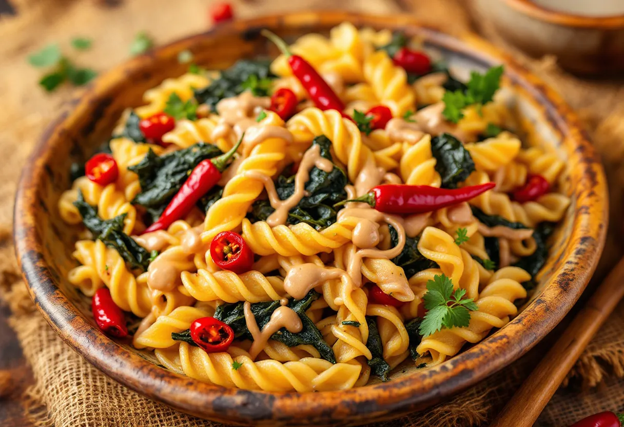 Isombe Spirals recipe image