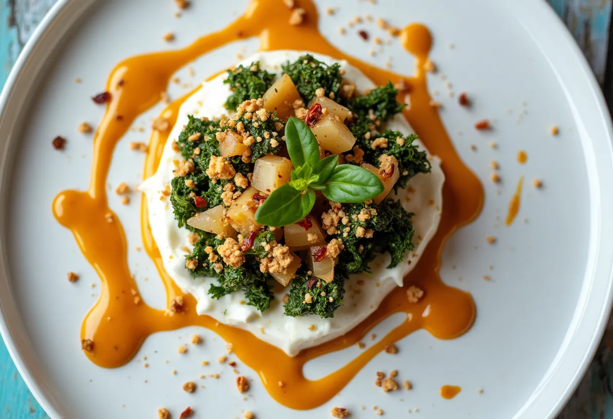 Isombe Yogurt Fusion recipe image