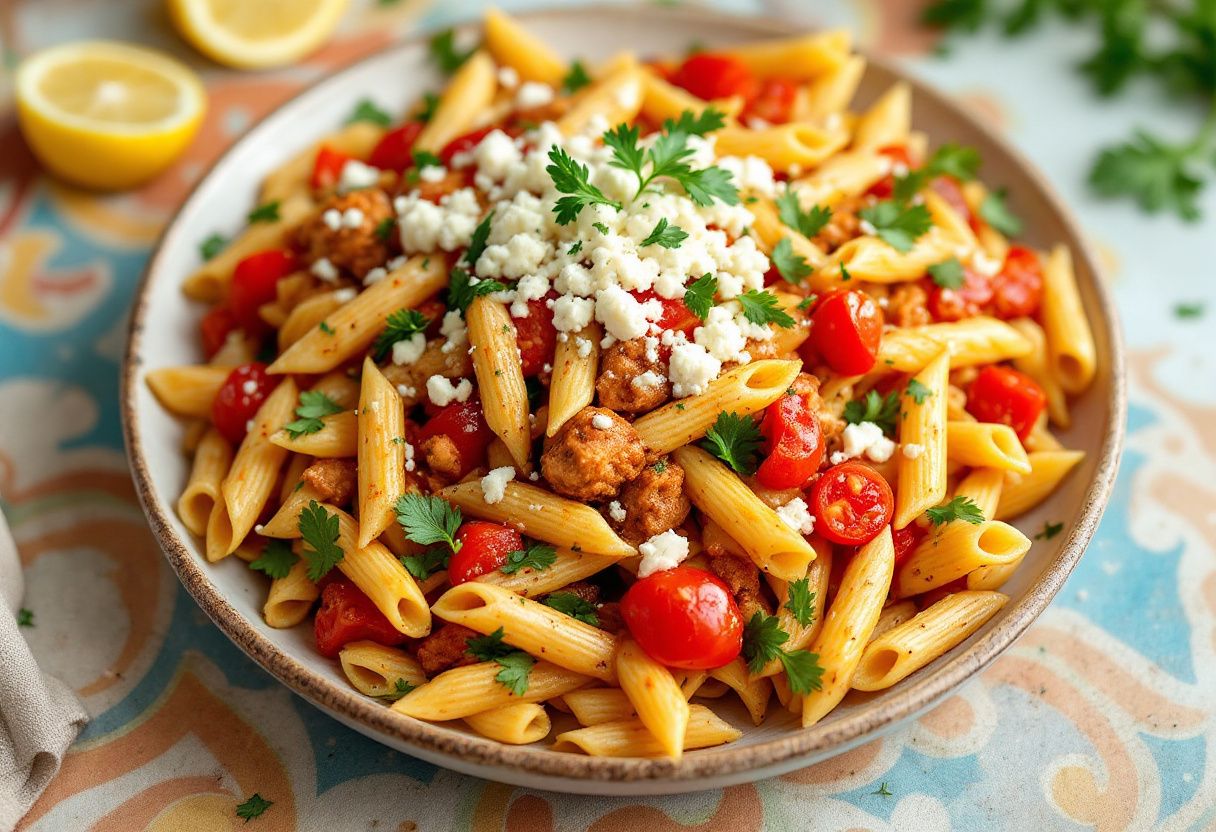 Istanbul Penne Medley recipe image