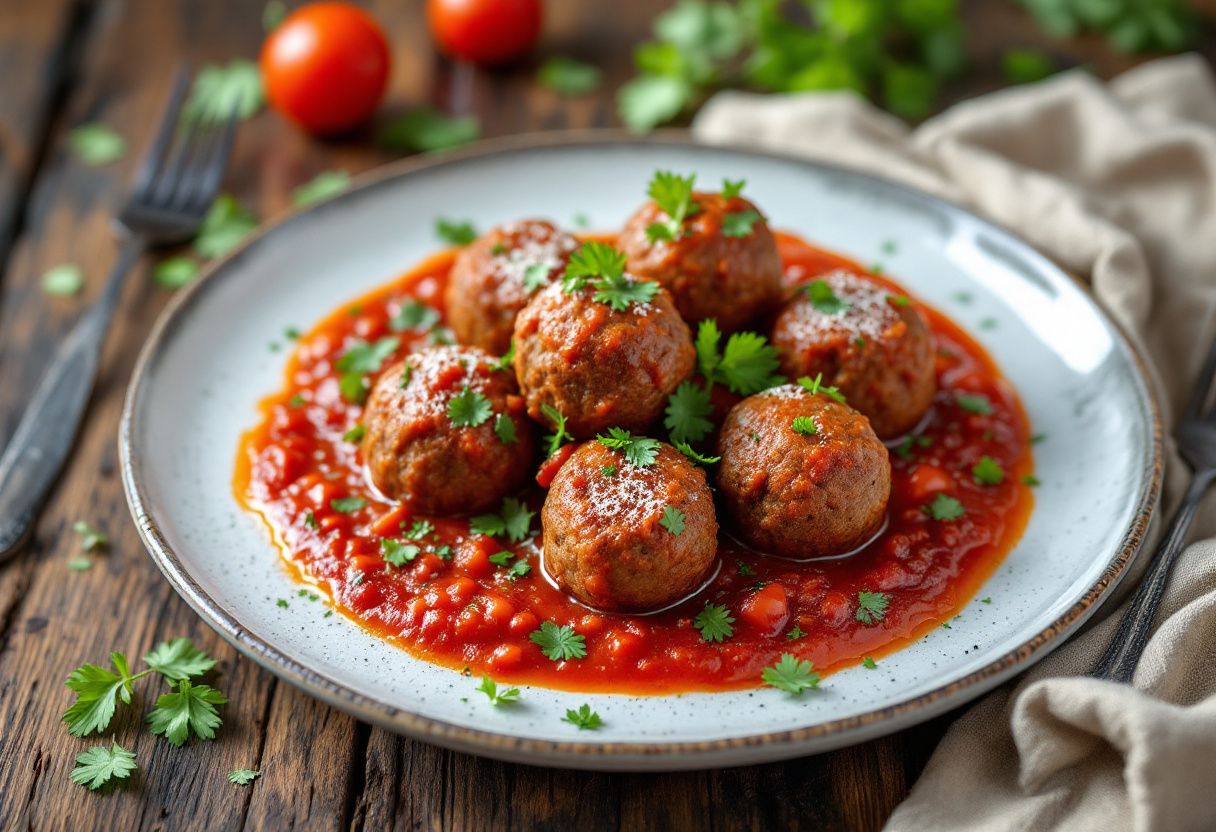 Istanbul Tomato Köfte recipe image