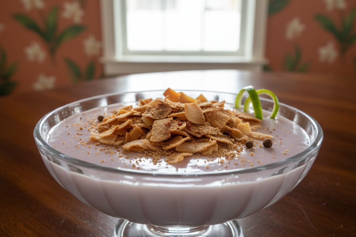 Jamaican Orchid Custard recipe image