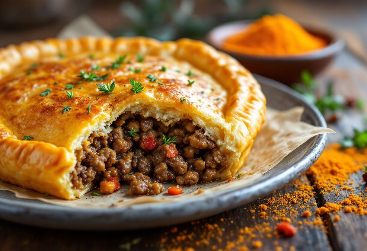 Jamaican Patty Pie recipe image