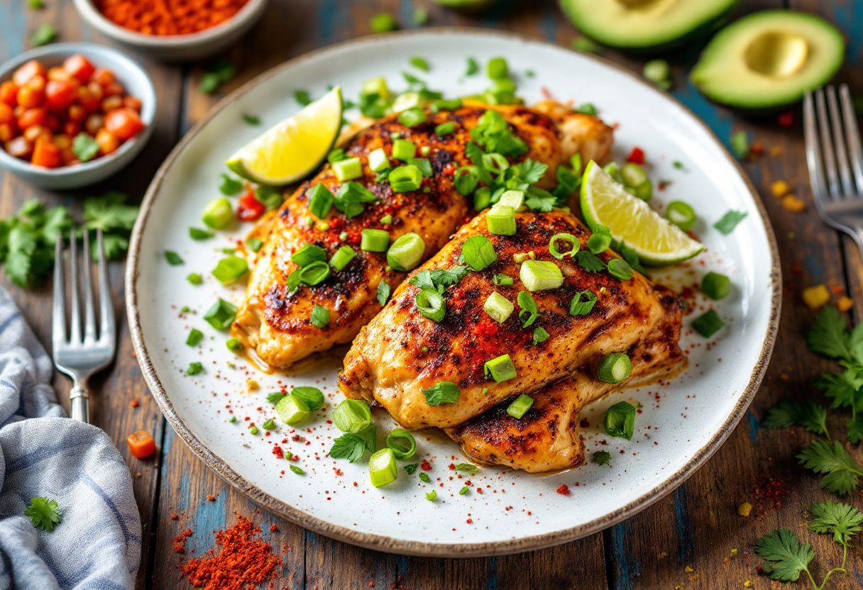 Jamaican Yoghurt Jerk Chicken recipe image