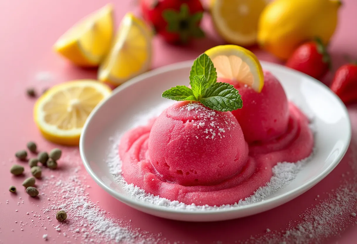 Jambu Sorbet recipe image