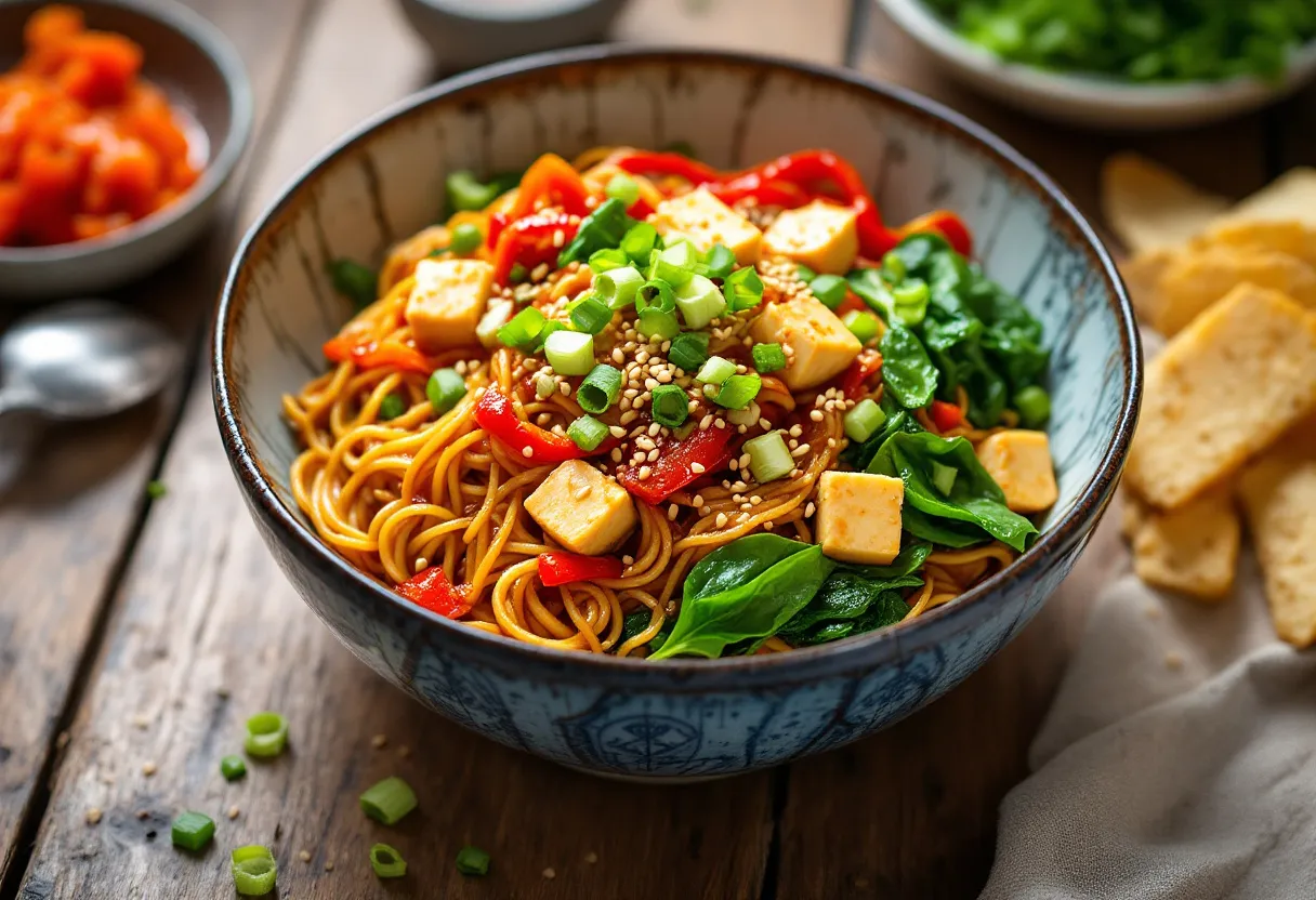 Jeonju Ssamjang Noodle Fusion recipe image
