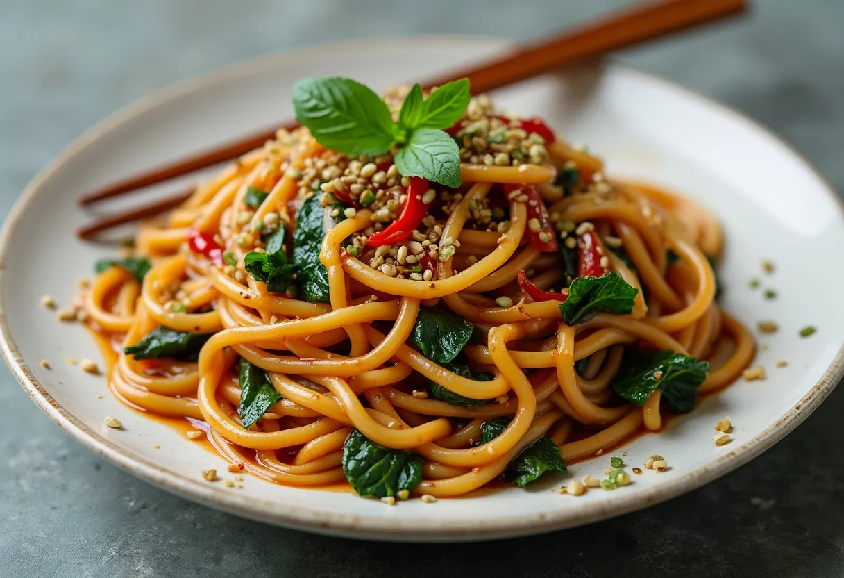 Jinan Noodle Swirls recipe image