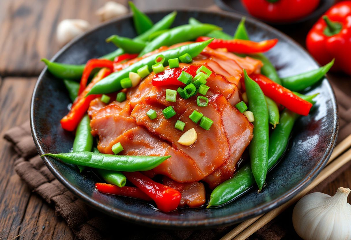 Jinhua Ham Stir-fry recipe image