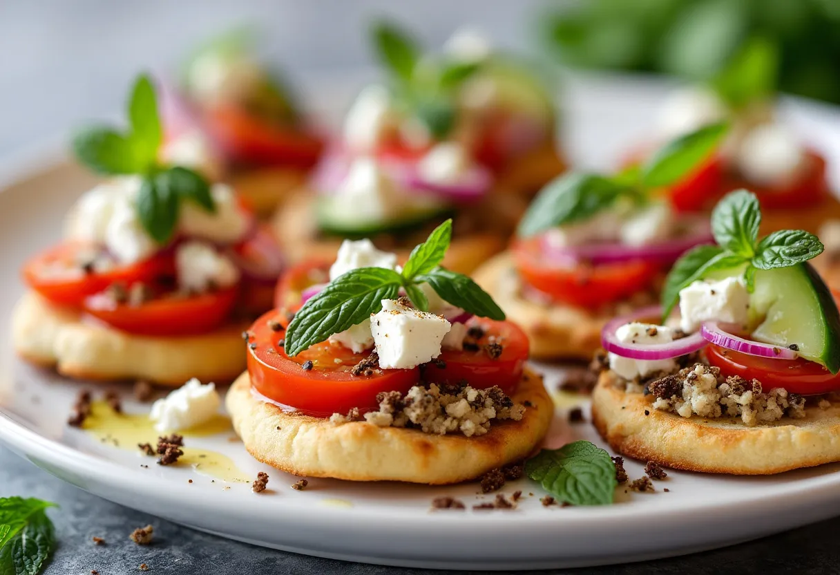 Jordanian Vodka Zaatar Bites recipe image