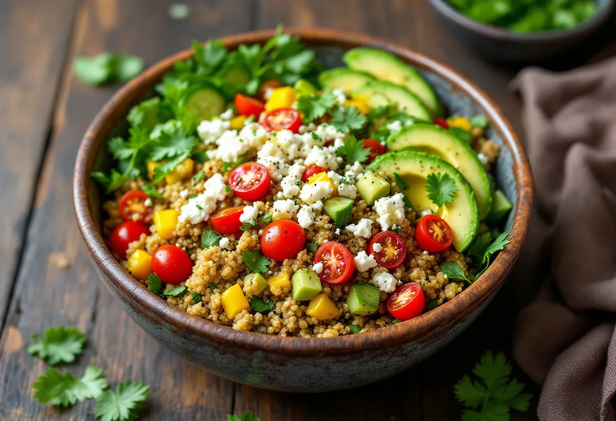 Jozi Moringa Quinoa Bowl recipe image