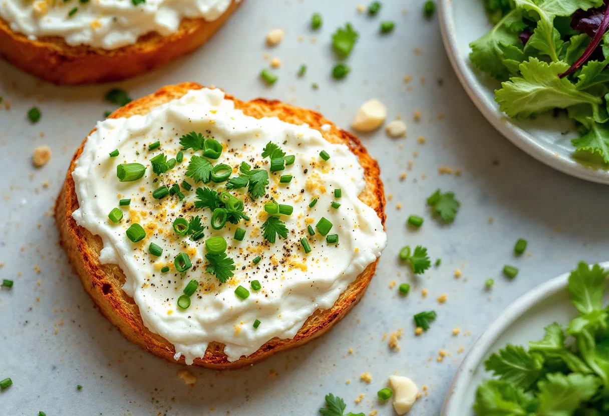 Kachkéis Dressing Tartine recipe image