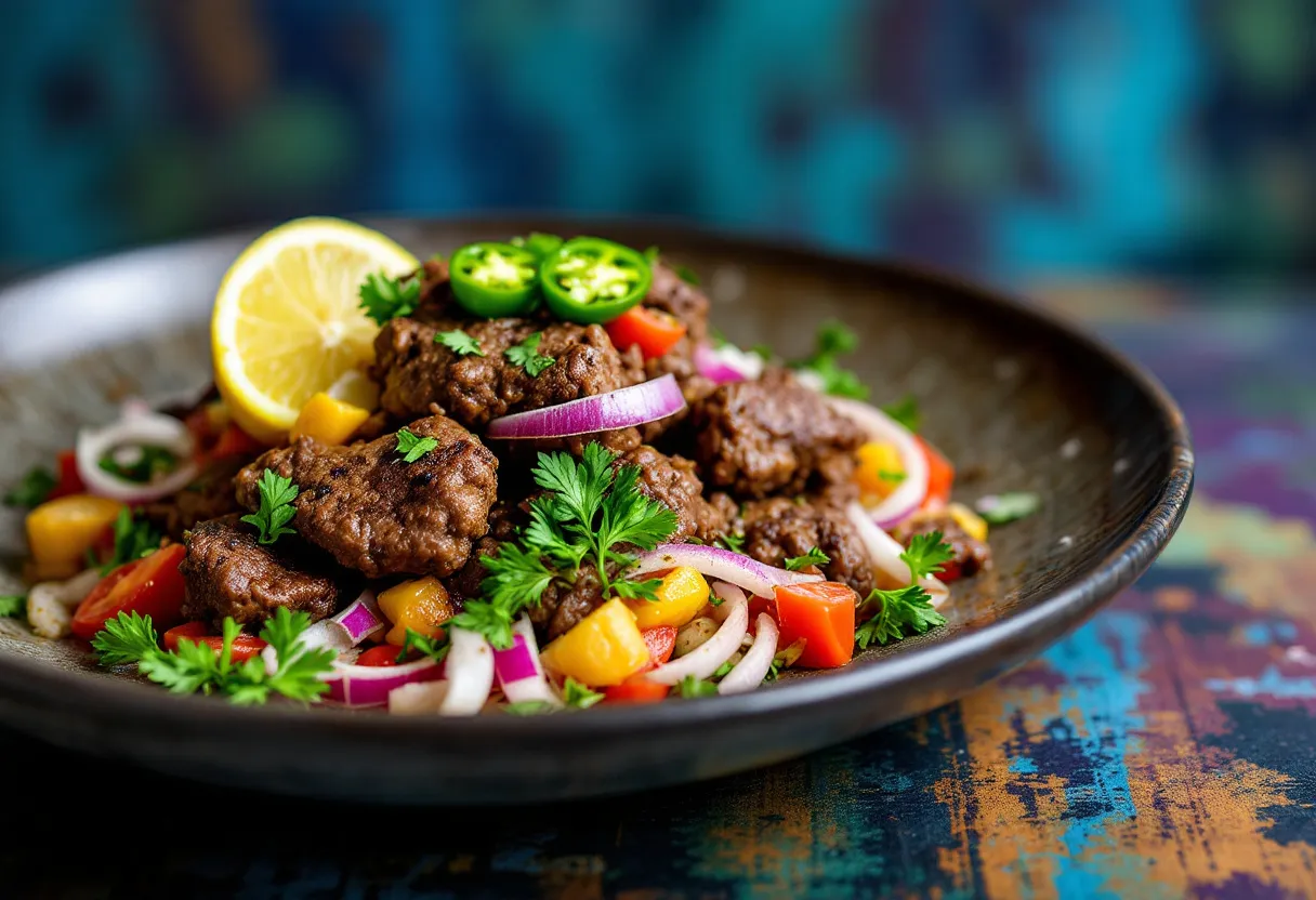 Kachumbari Nyama recipe image