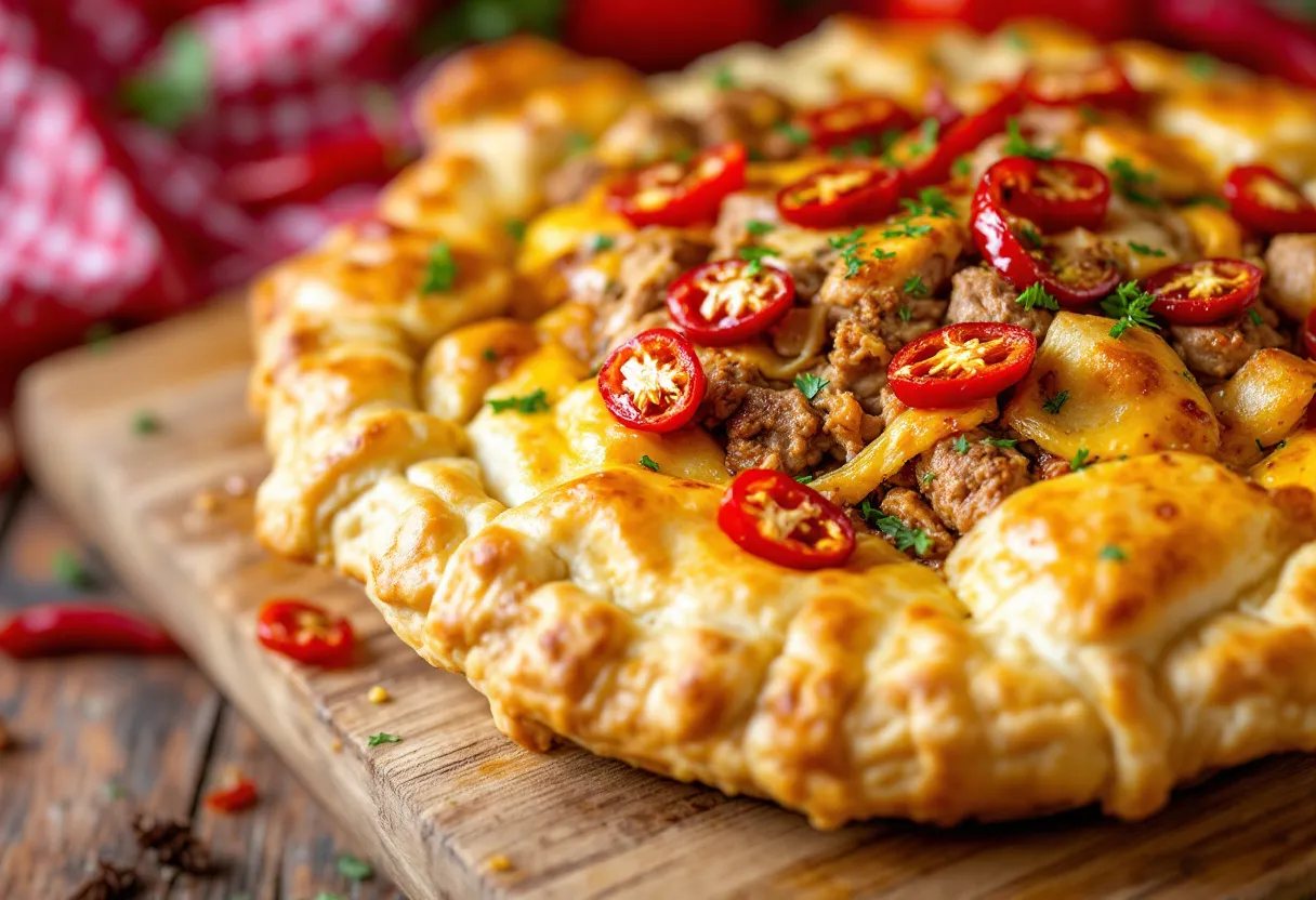 Kangaroo Inferno Pie recipe image