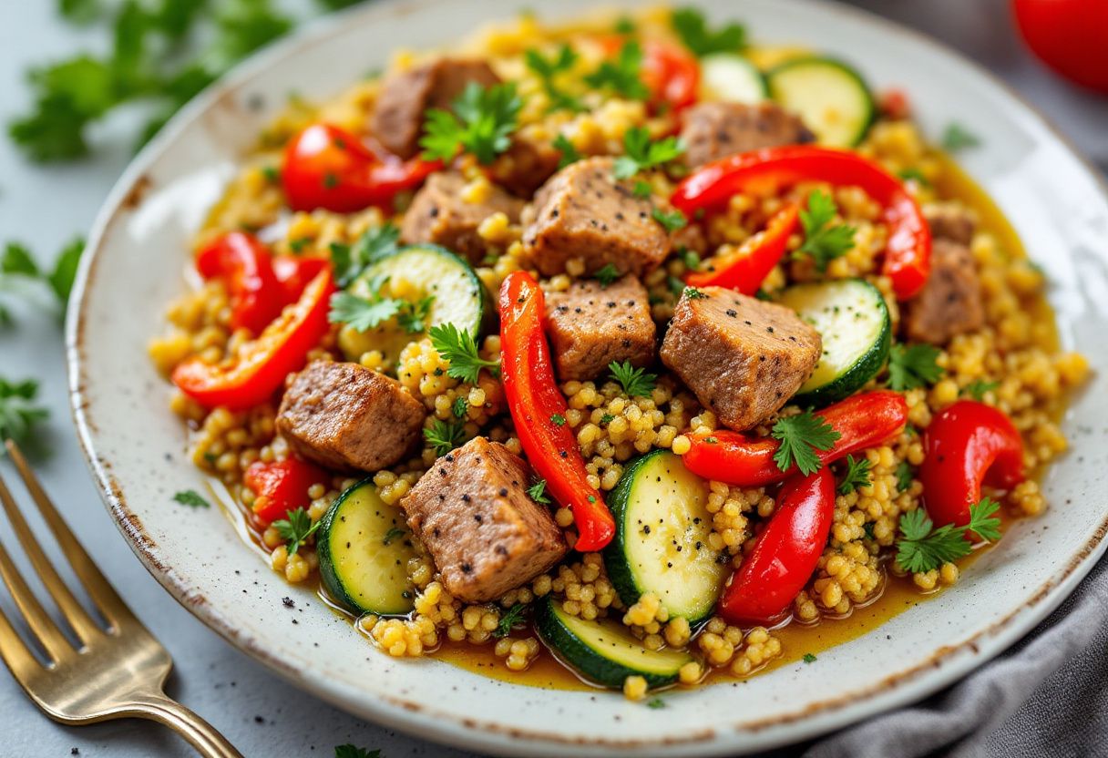 Kangaroo Quinoa Medley recipe image