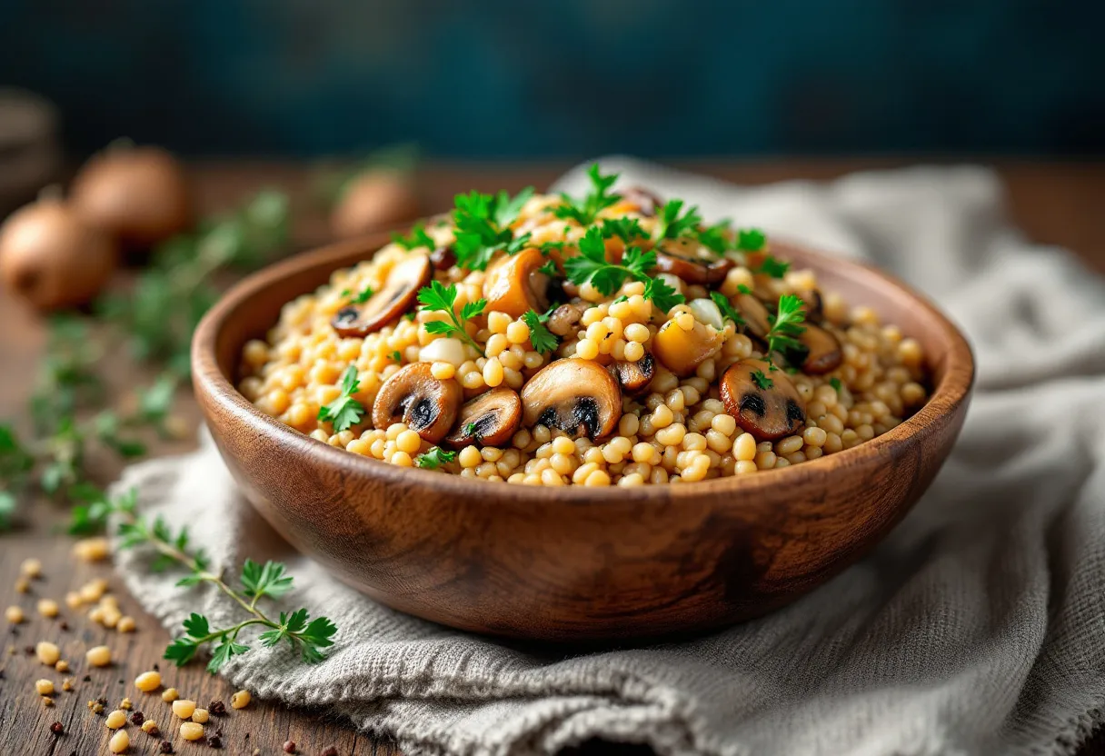 Kasza Grzybowa recipe image