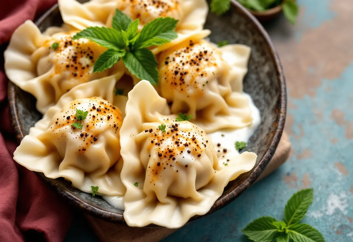 Kazan Manti recipe image