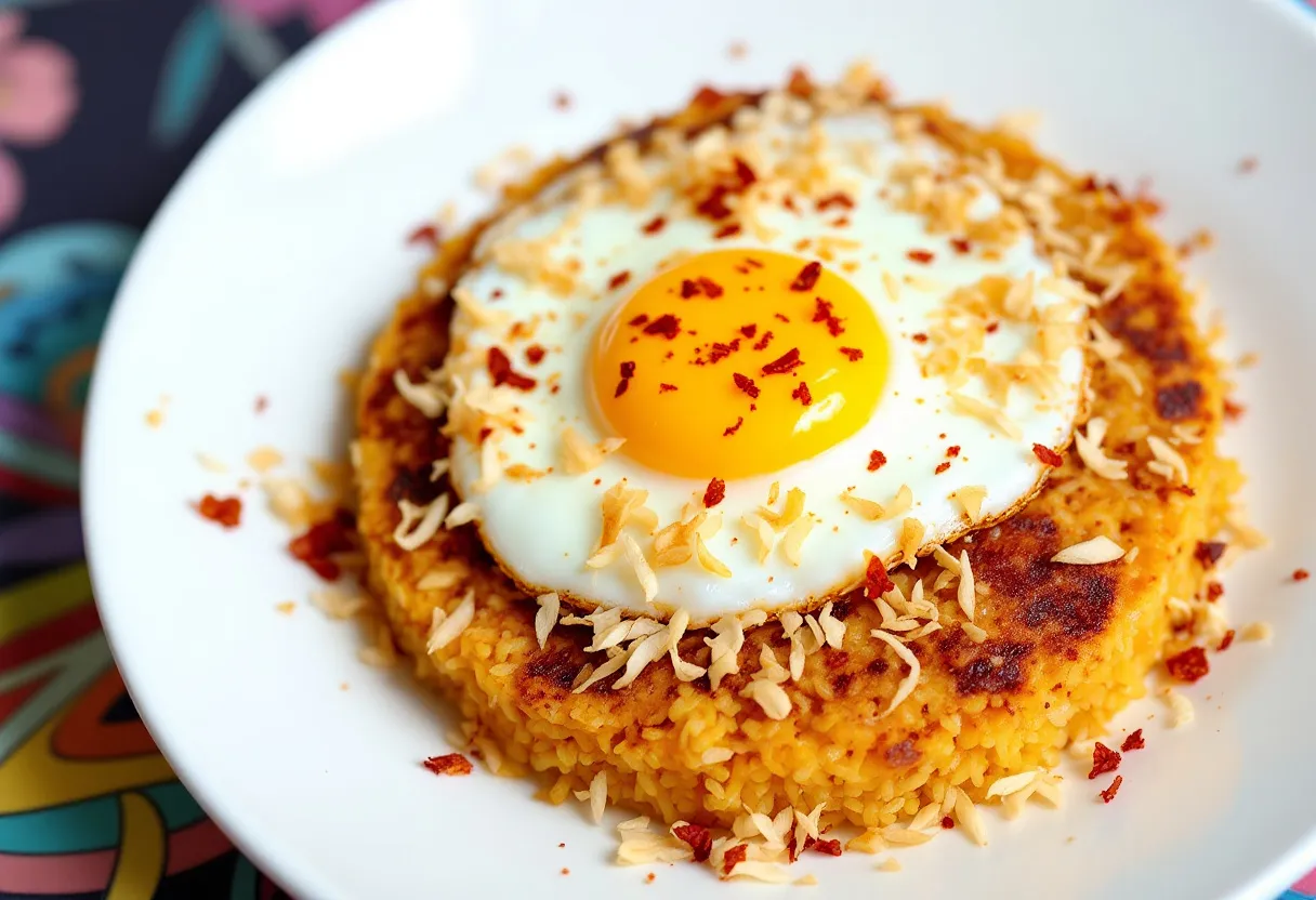 Kerak Telor recipe image
