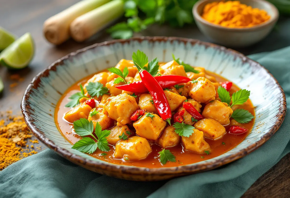 Kerisik Chicken recipe image