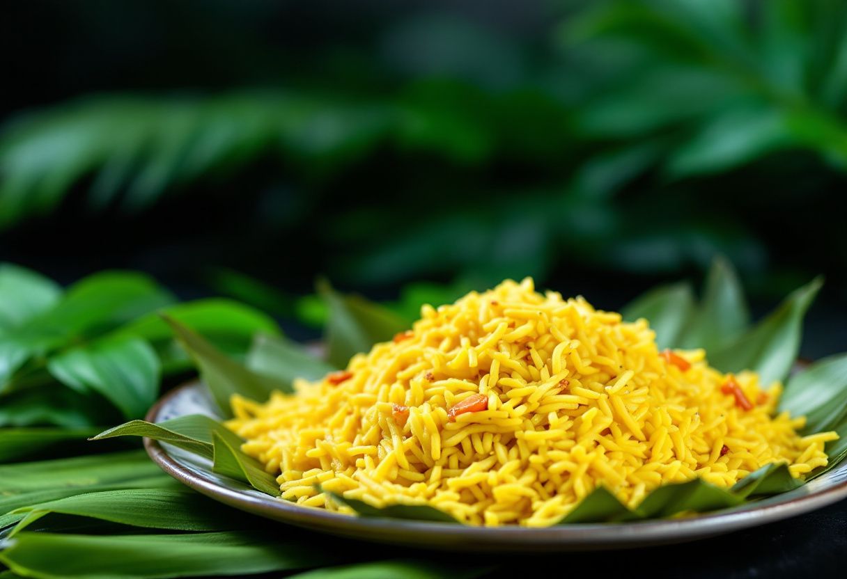 Ketupat Kunyit recipe image