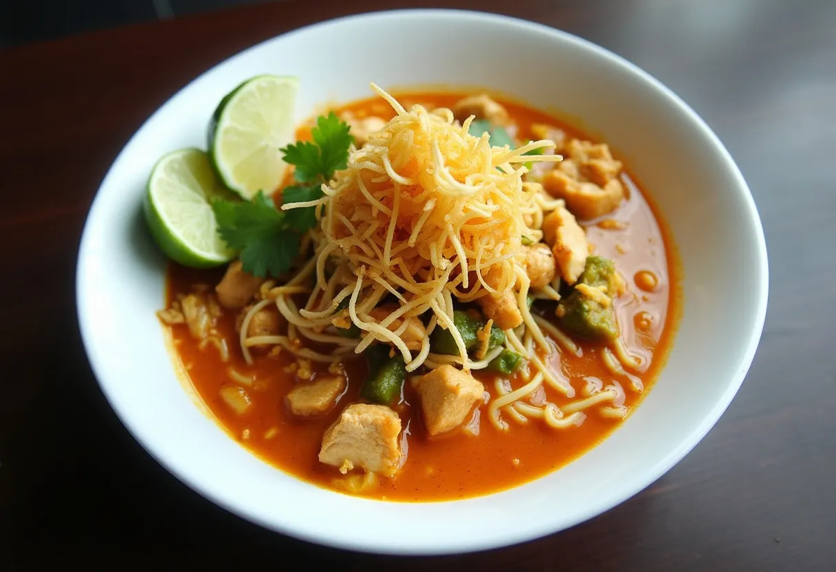 Khao Soi Mae Rim recipe image