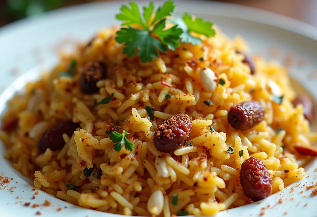 Kharbash Pilaf recipe image