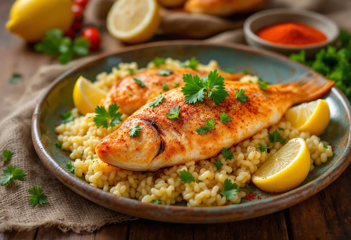 Khobz El Hout recipe image