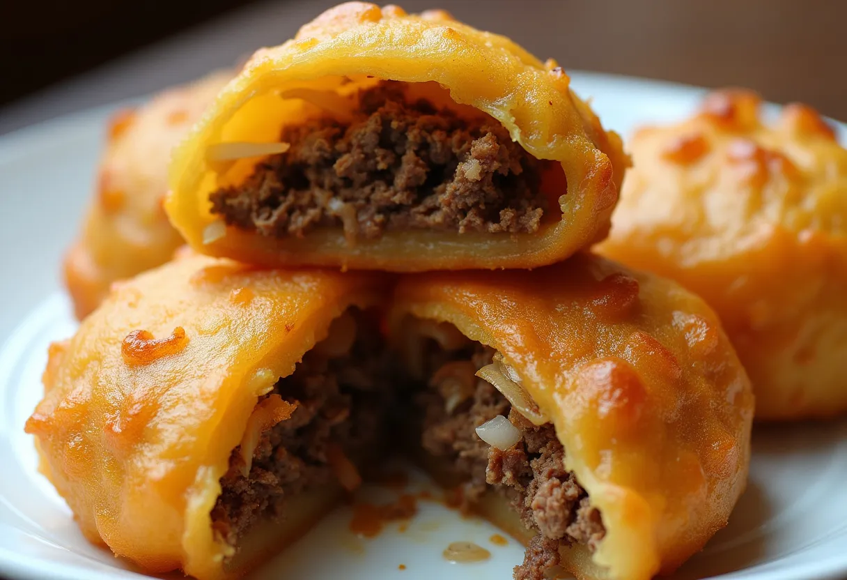 Khuushuur Delight recipe image