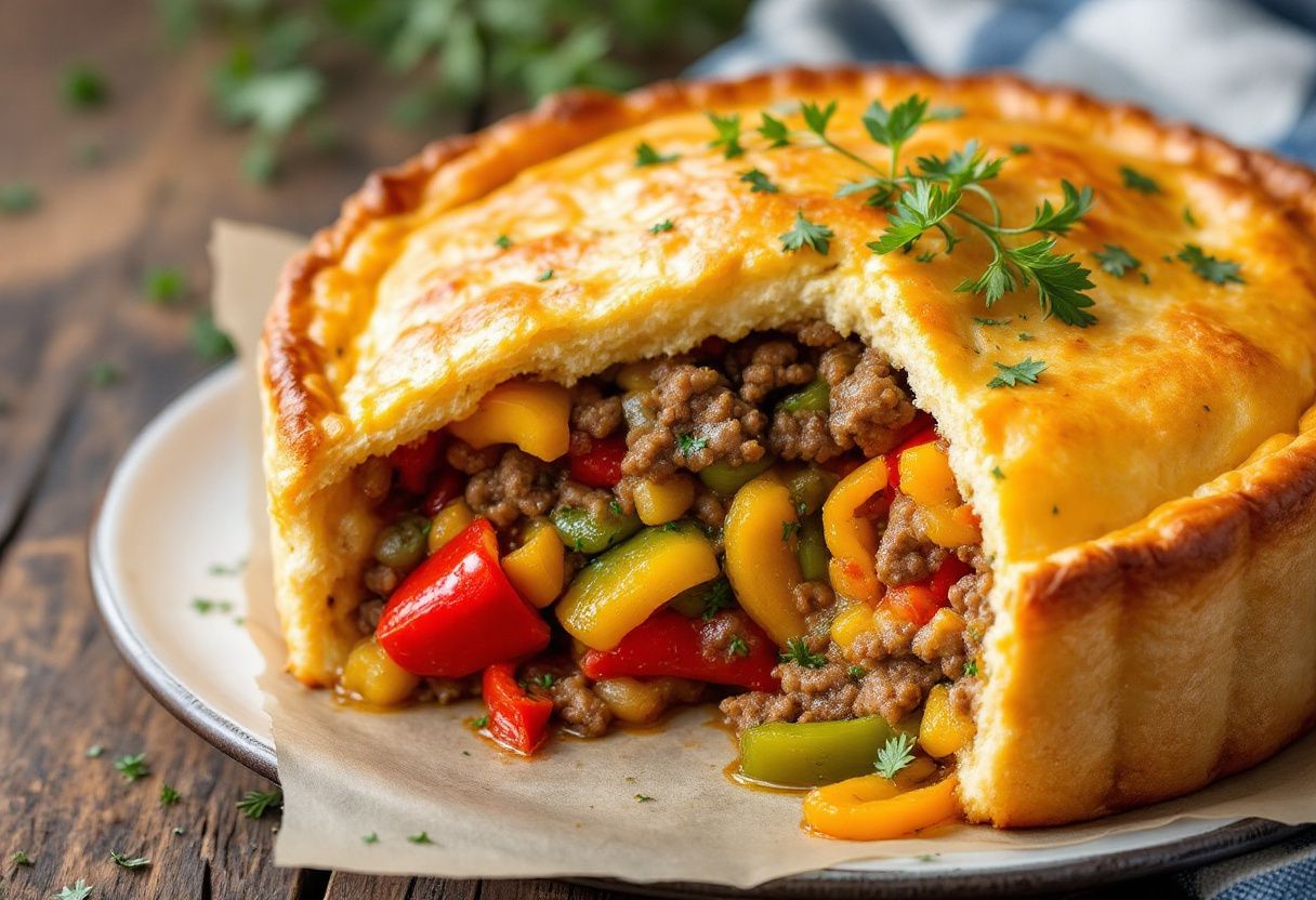 Kilted Pepper Pie recipe image