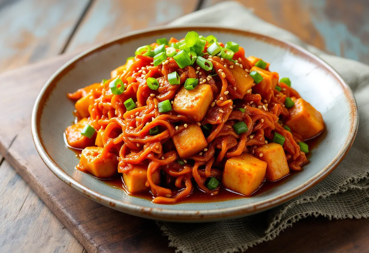 Kimchi Jorim recipe image