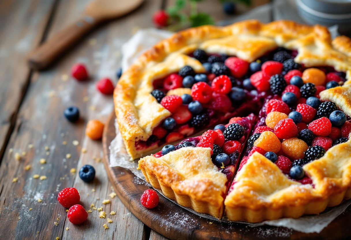 Kisly Yagada Pirog recipe image