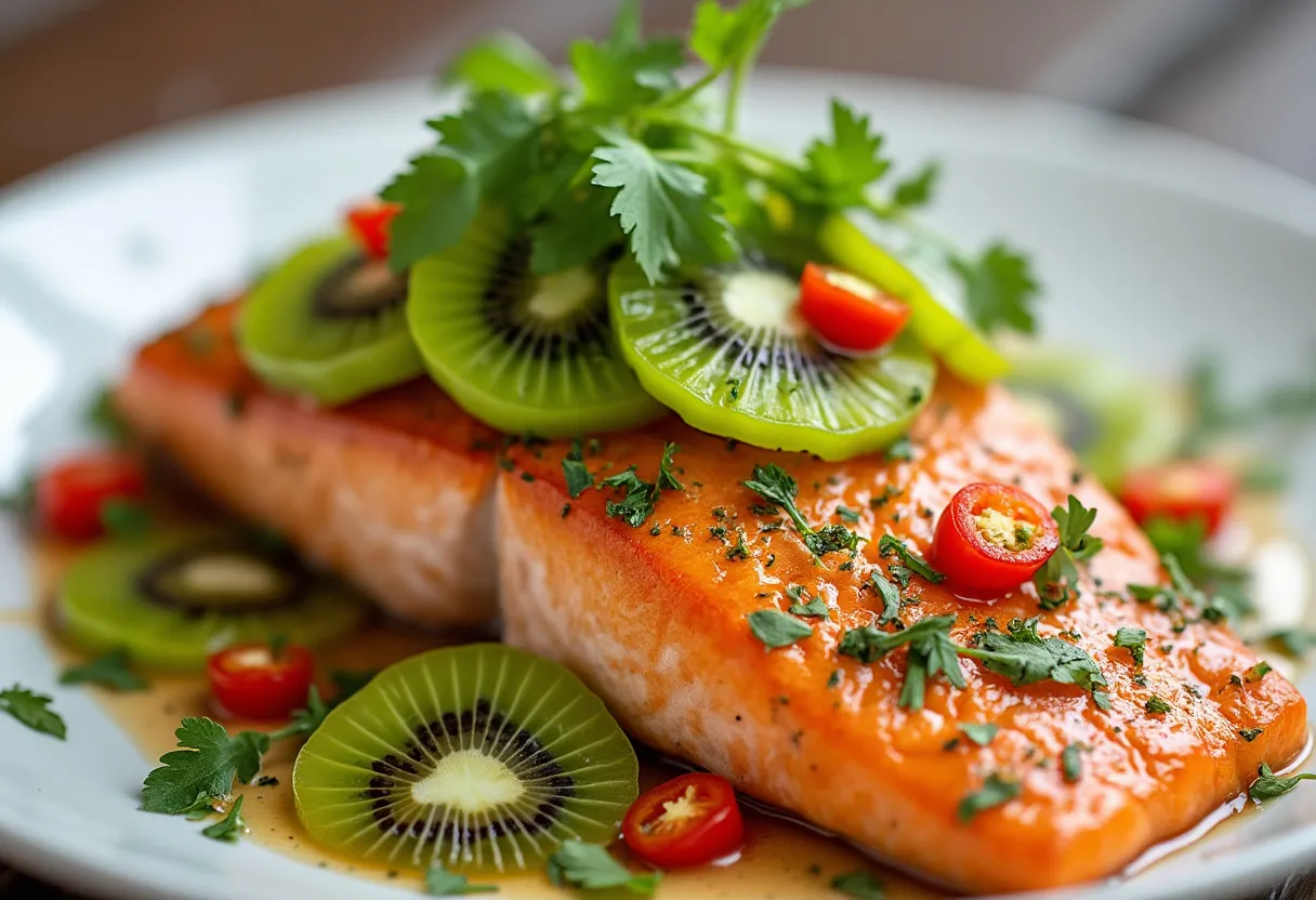 Kiwi Peppertress Delight recipe image