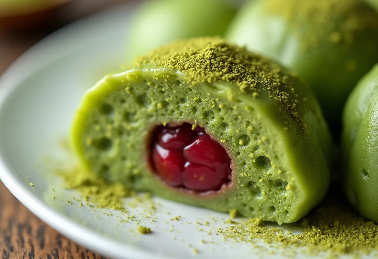 Kiyomizu Matcha Mochi recipe image