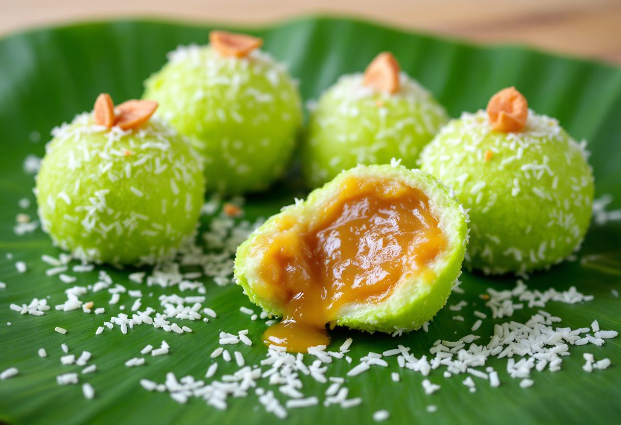 Klepon Jajan Pasar recipe image
