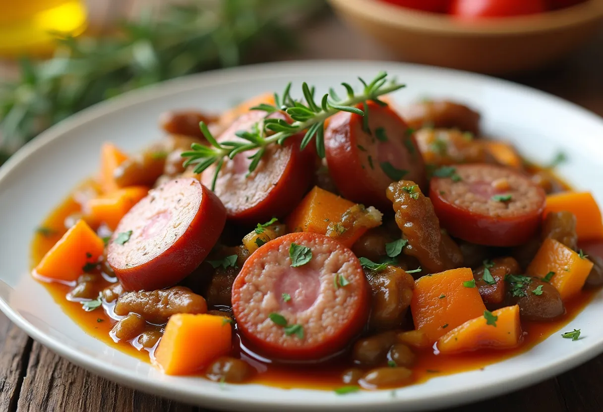 Klobásový Králík recipe image