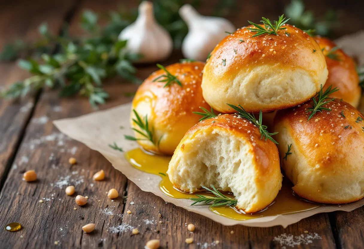 Knoblauchkracherl recipe image