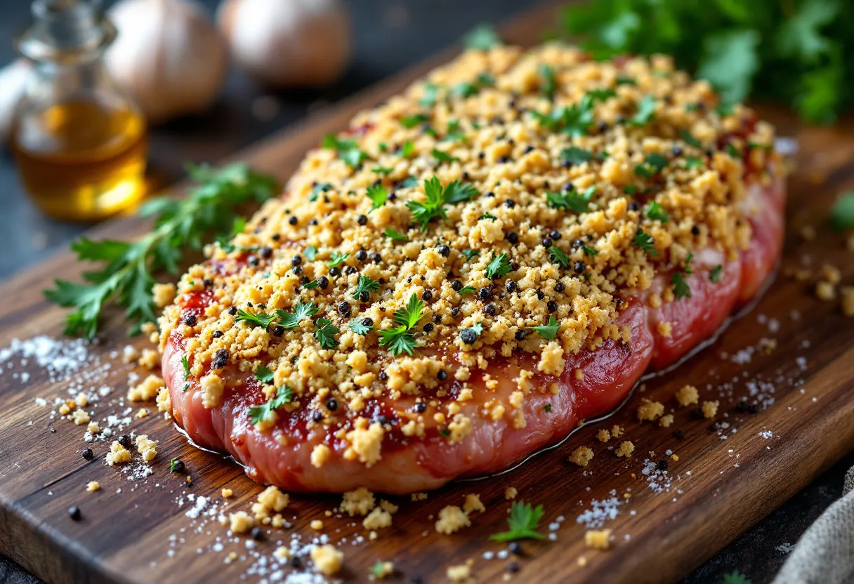 Knoblauchkruste recipe image