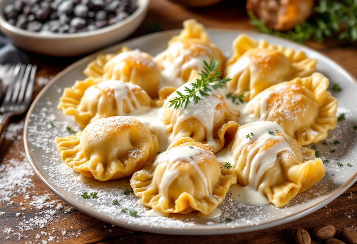 Knödel Dampfnudeln recipe image