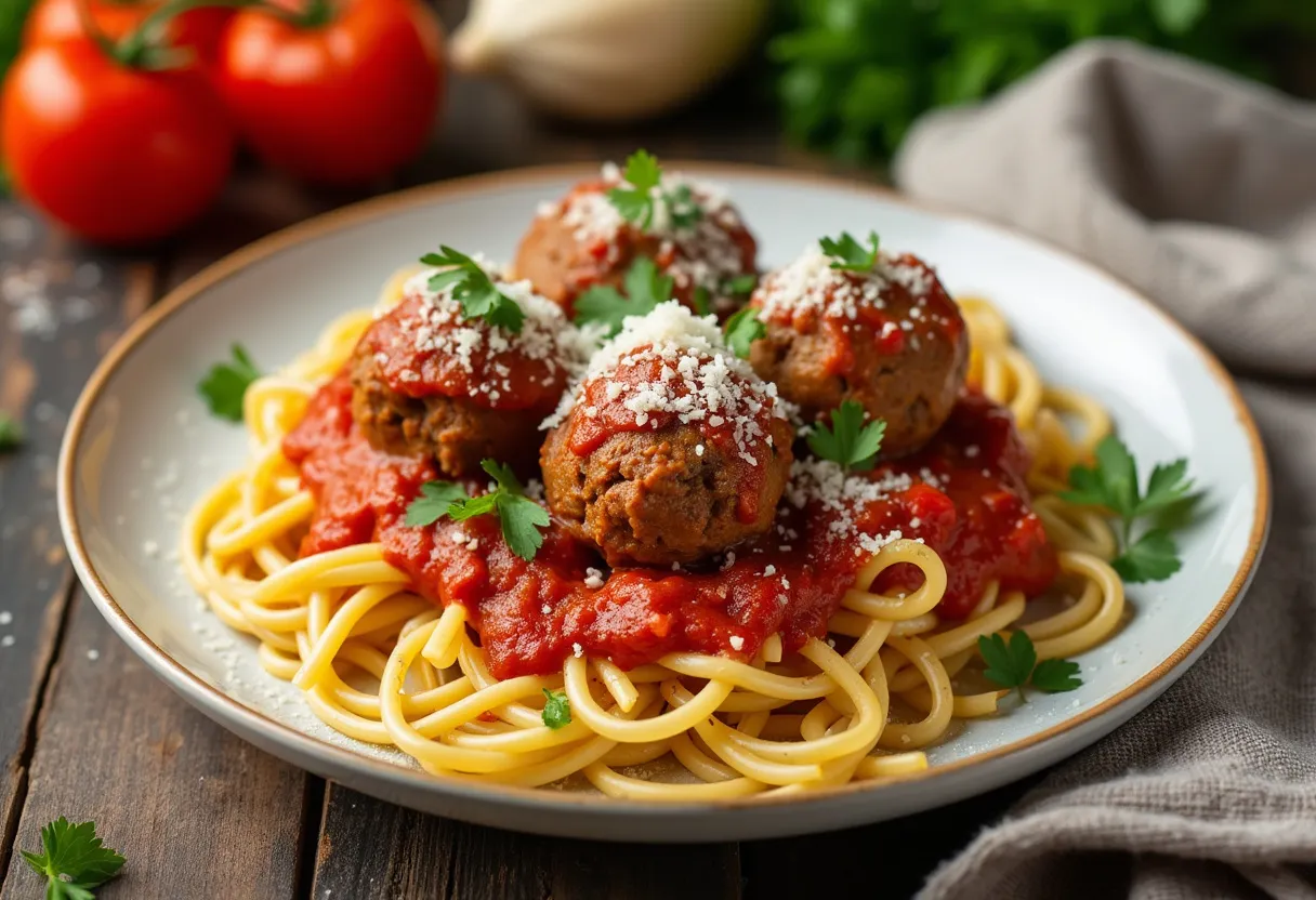 Kofta Makaro recipe image