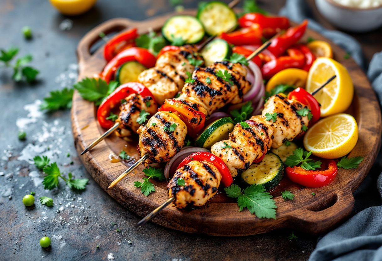 Kritiki Skordo Souvlaki recipe image