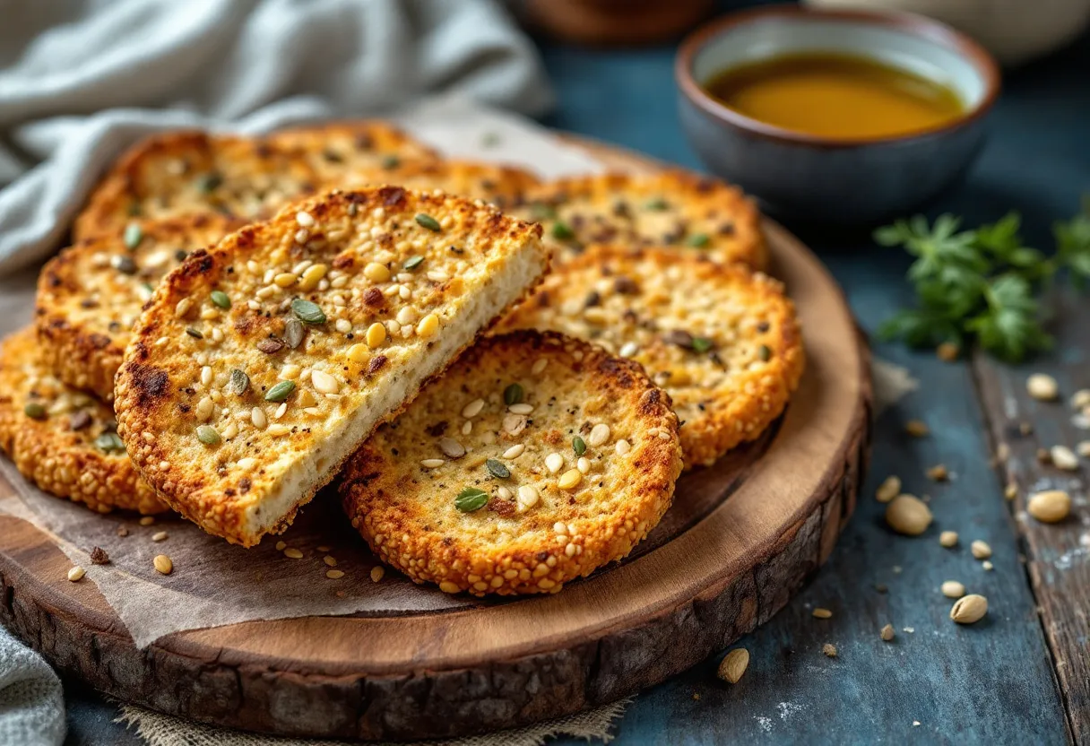 Krydret Knækbrød recipe image