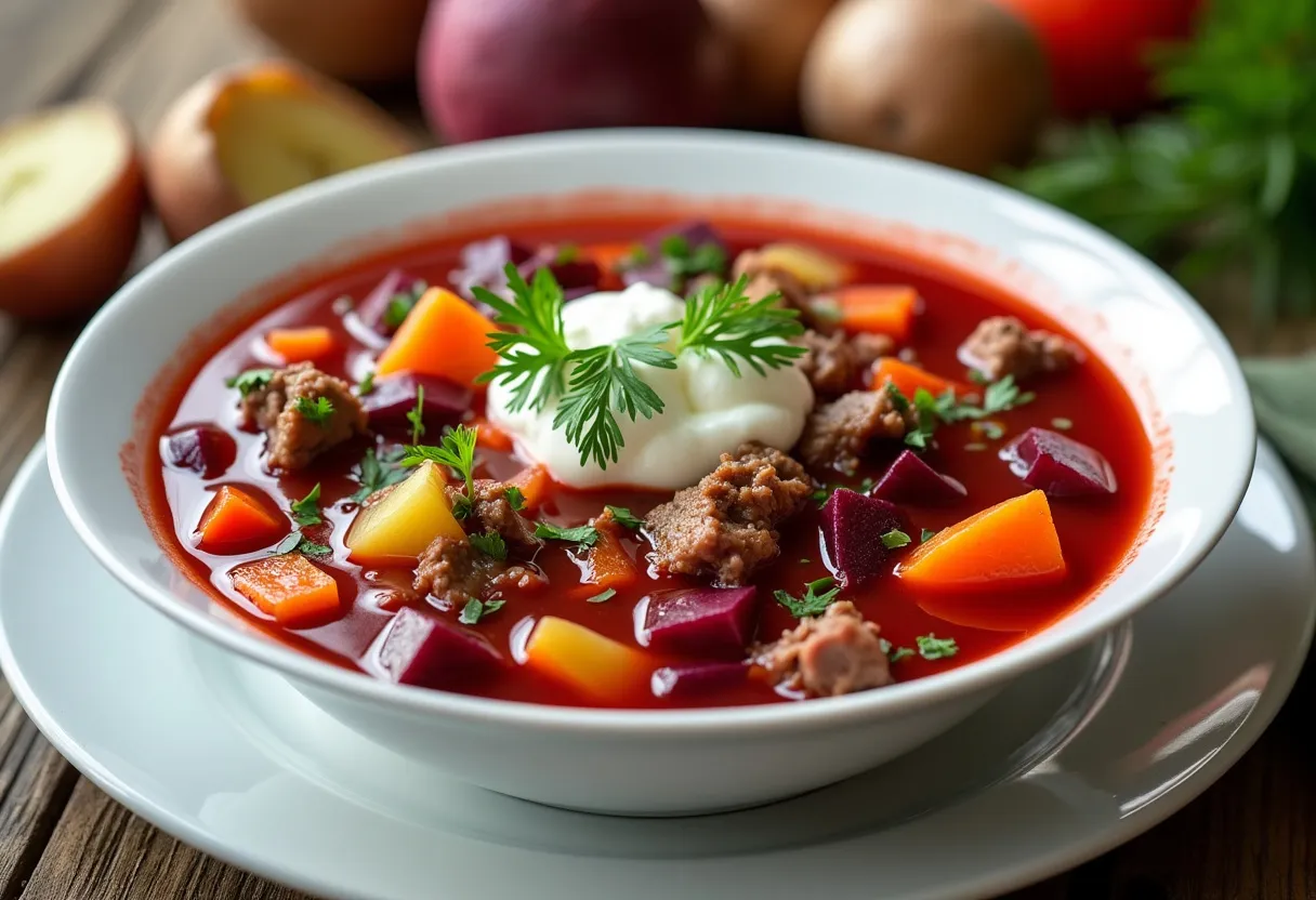 Kuban Borscht recipe image