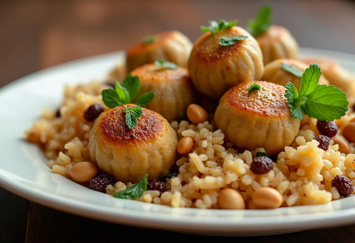 Kubbeh Pilaf recipe image