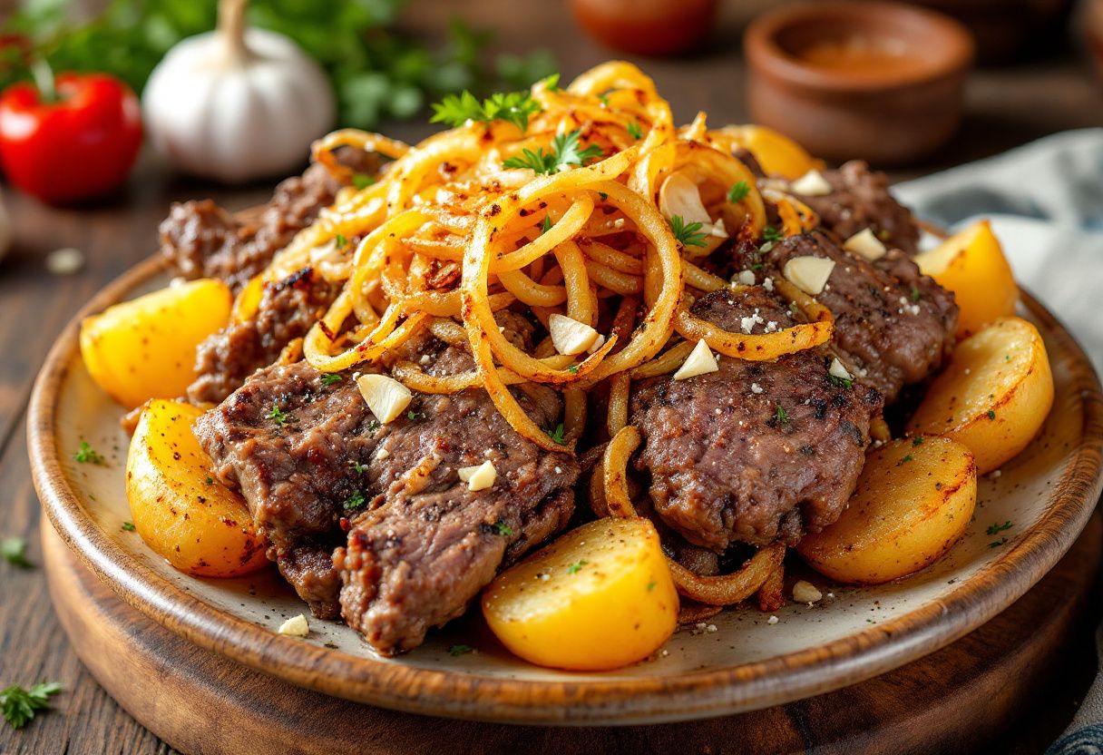 Kuurdak recipe image